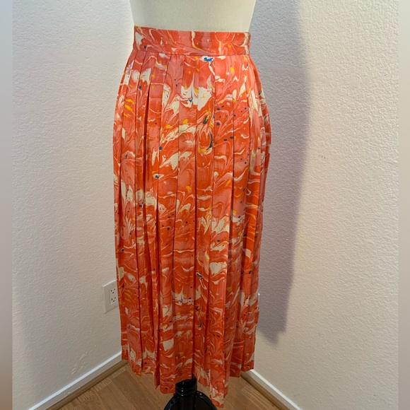 🌹New Listing🌹EUC Vintage 80s Il Baco Da Seta Silk Blouse & Skirt - Rome, Italy - Picture 3 of 7